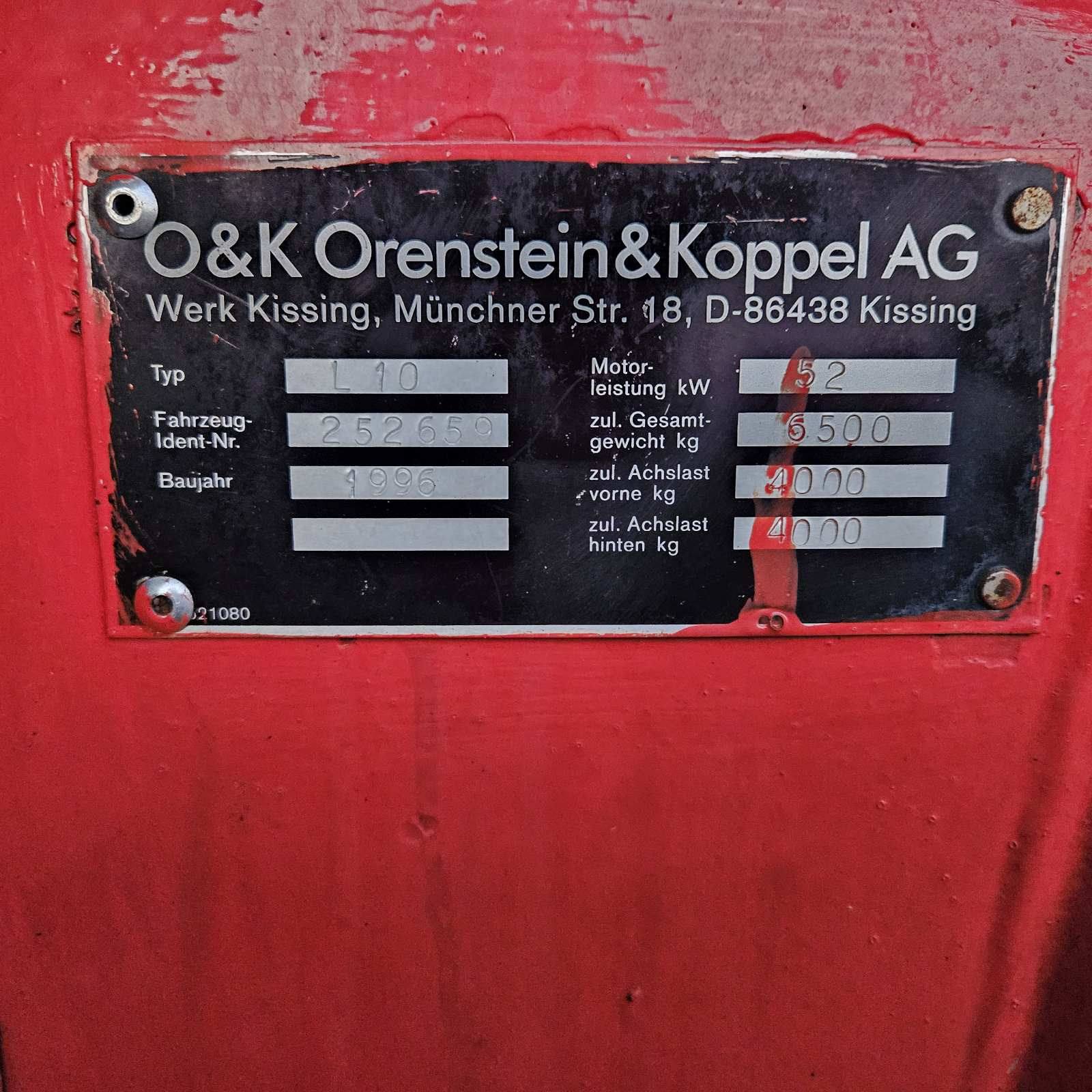 O&K L10 rakodógép - Kép 4