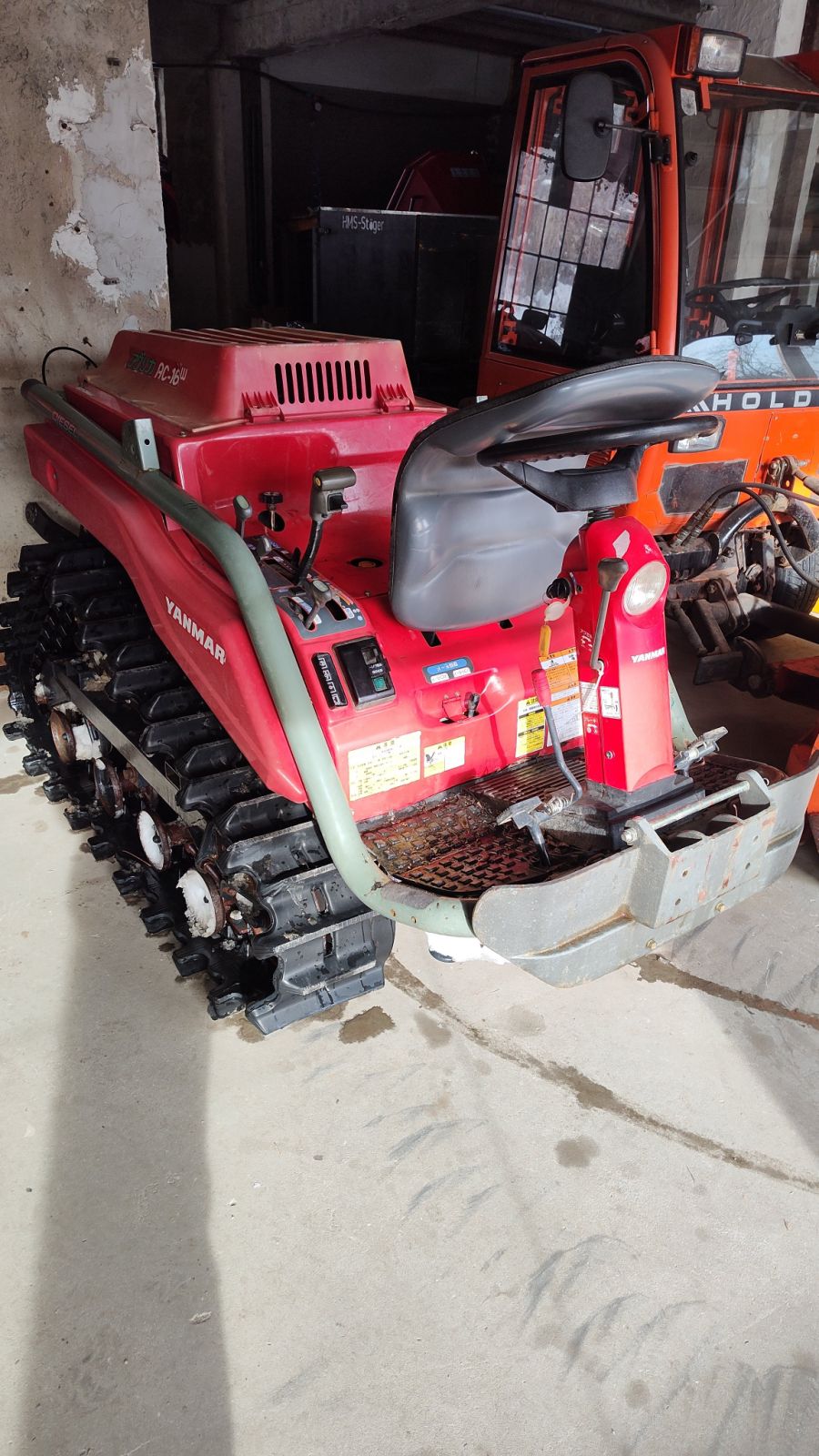 KUBOTA AC16 lánctalpas kistraktor a "Küklopsz"