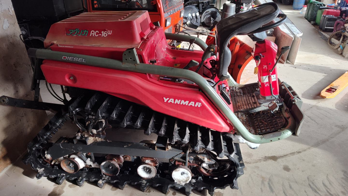 KUBOTA AC16 lánctalpas kistraktor a "Küklopsz" - Kép 5