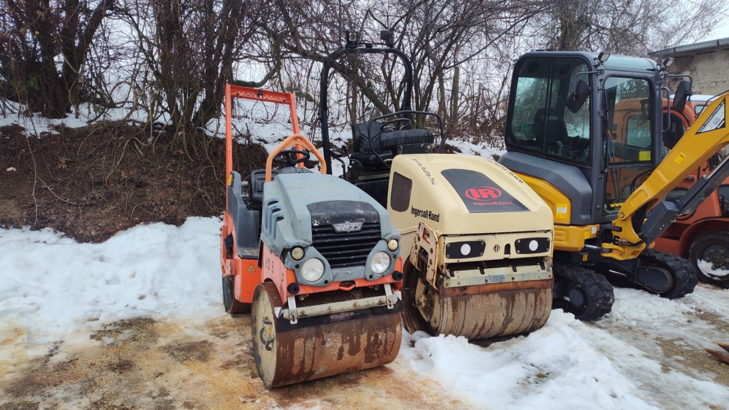 HAMM HD8 dupla vibrós úthenger - Kép 9