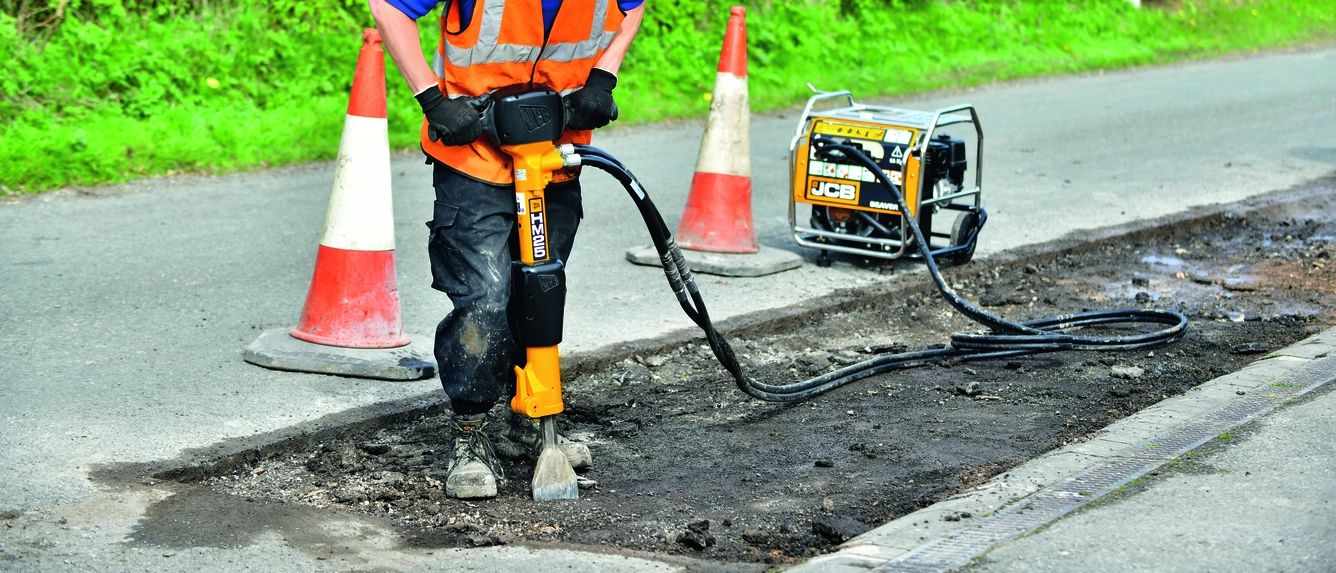 JCB HM25 kézi hidraulikus bontókalapács