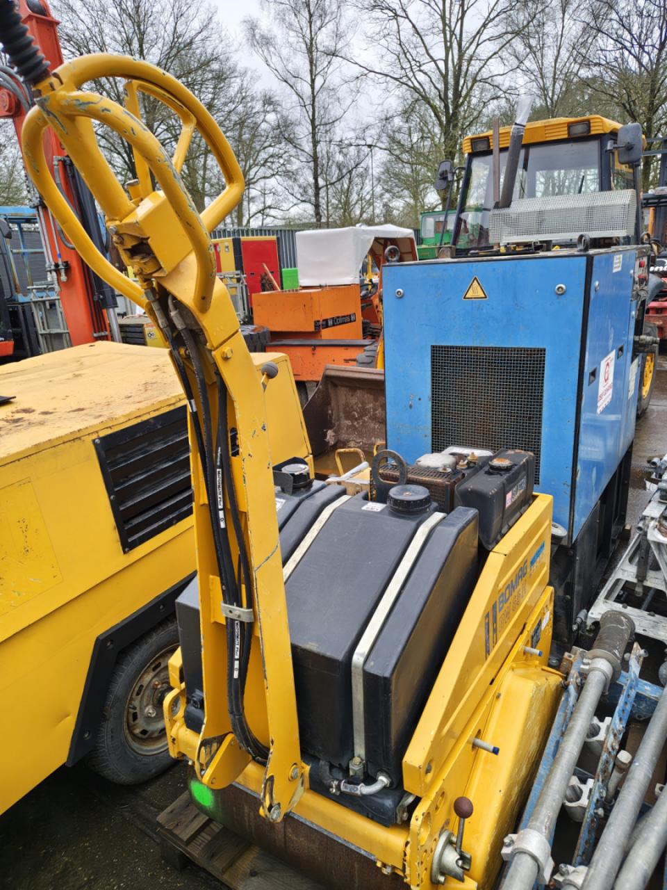 BOMAG BW65H padkahenger - kézivezetésű tandem vibrációs henger - Kép 2